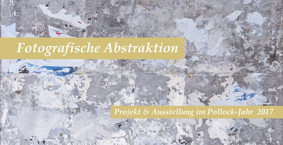 Einladungskarte zur Ausstellung Fotografische Abstraktion